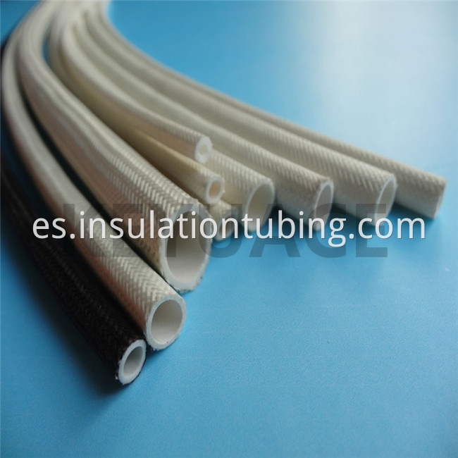 Fireproof Silicone Covered Fiber glass Braided Sleeve